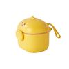 Milk Powder Box Formula Dispenser with Scoop Food Grade No Odor Cute Duckling Shape Formula Storage Container Baby Milk Powder Snacks Nuts Box