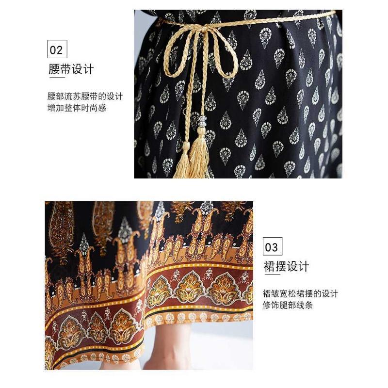 Summer New Women's Long Lady Dresses Dresses