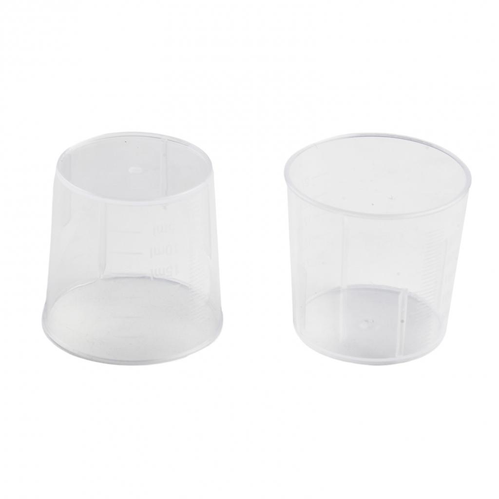 Messbecher 35,8*31,4*38,3mm Medizin abmessen 15ml/30ml