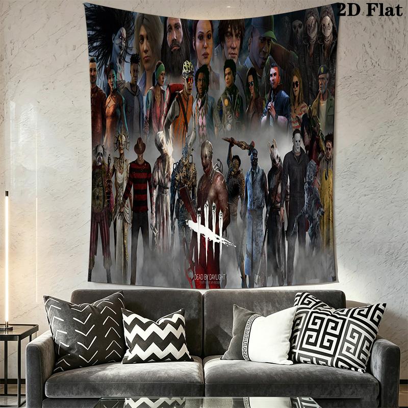 Dark Fantasy Wall Tapestry Gothic Art Bedroom Dcor Tapestry Wallmounted Fashion Print Wall Covering Decoration Work Of Art