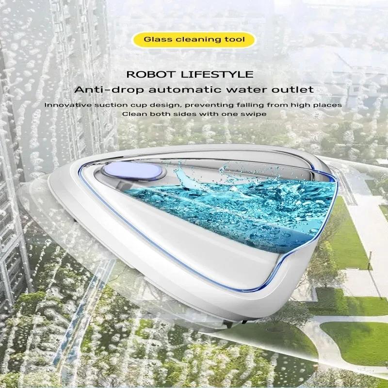 Magnetic Window Glass Cleaner Household Double-sided Special Anti Fall Class 3-35mm Adjustable Window Clean Tool for Home Office