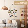 Wall Hanging Picture Frames Collage Wall Decor Photo Frames Hanging Multiple Pictures Hangers Photo Display for Home Room