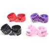 Handcuffs Sexy Metal Adjustable PU Leather Plush Restraints Slave Erotic Wives Cuff Sex Toys for Couples Adult Games