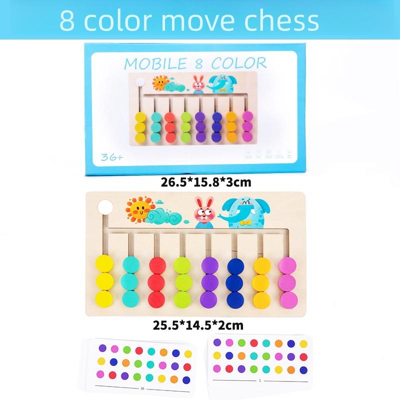 Multi Color Mobile Game Chess Vs Montessori Logical Thinking Training for Children's Puzzle Tabletop Toys