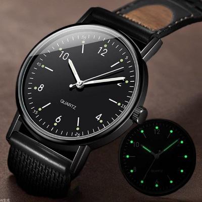 Shein Dames Lichtgevend Quartz Horloge met Band - Licht Luxe Dun Design