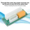 24Pin Dual Power Supply Synchronous Starter Module Cable Wire Extender Board Mining 4PIN