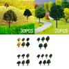 Model Trees Miniature Trees Realistic Desktop Ornament Fairy Garden Decor Movie