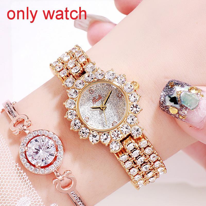 Fashion Quartz Watch For Women With Starry Sky Design And Waterproof Feature
