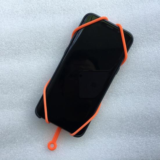 Silicone Strap High Elasticity Wear-resistant Strong Load Bearing Free Your Hands Cover Protective\ Silicone Phone Lanyard Neck Strap Phone Accessory