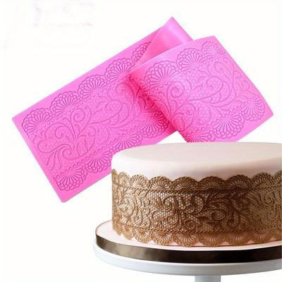 Silicone Mat Cake Mold Silicone Sugar Lace Mat Embossed Mold Cake Decorating Mould Baking Tool
