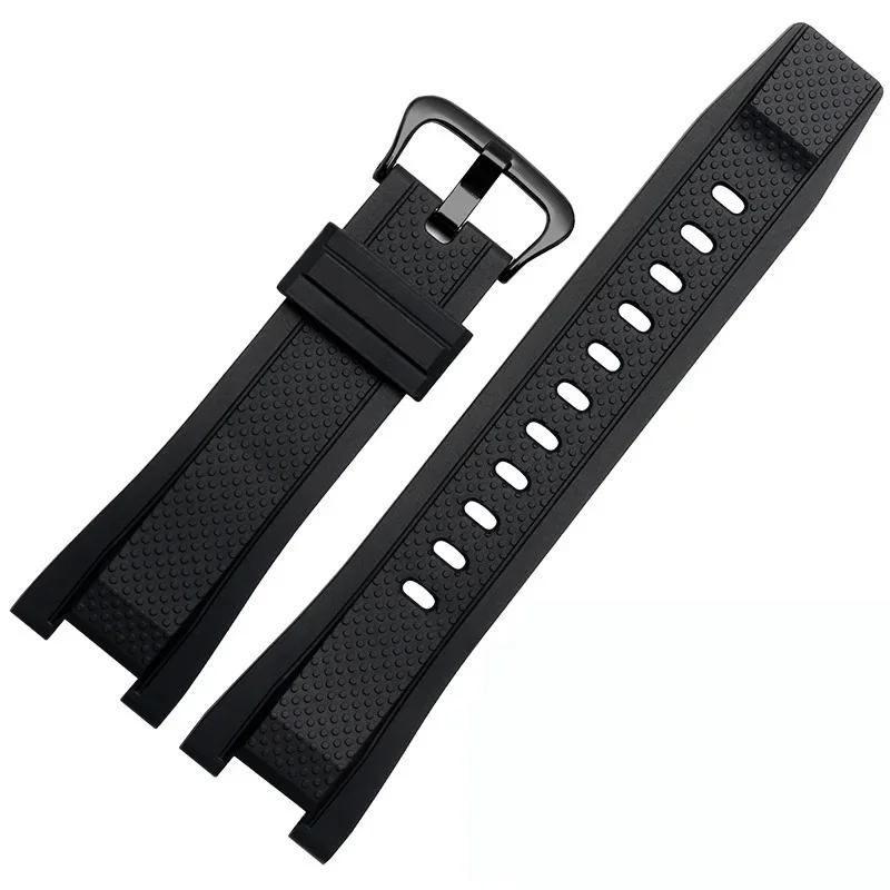 Silikonový gumový náramek pro hodinky Casio GST210 GST-W110/S130/B100/S100G/S110/410 řemínek na hodinky vysoce kvalitní řemínek na hodinky náramky na zápěstí
