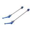 1 Pair   Hub Quick Release Poles Bike Front Rear   Alloy Axle Skewer Lever