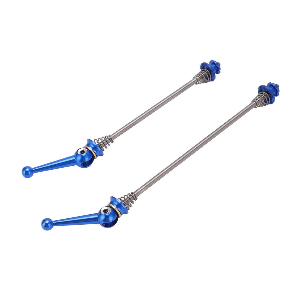 1 Pair   Hub Quick Release Poles Bike Front Rear   Alloy Axle Skewer Lever