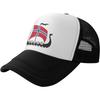 Wikingerkriegsschiff Norwegenflagge Trucker-Kappe Atmungsaktives Netz Verstellbare Snapback-Kappe Unisex