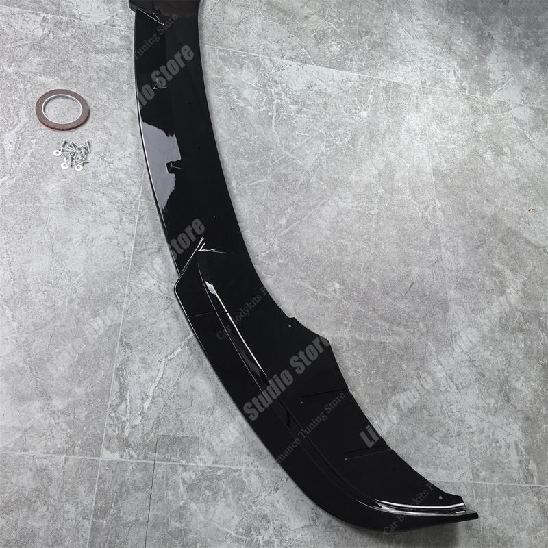 ABS Front Bumper Lip Spoiler Splitter For BMW 5 Gran Turismo F07 GT 2009-2017 520i 520d 530i 530d 535i 535d 550i Bodykits Tuning