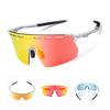 Transparent Color-changing Anti-UV400 TR90 Frame Pc Lenses Unisex Outdoor Cycling Sunglasses Wind Goggles Sports