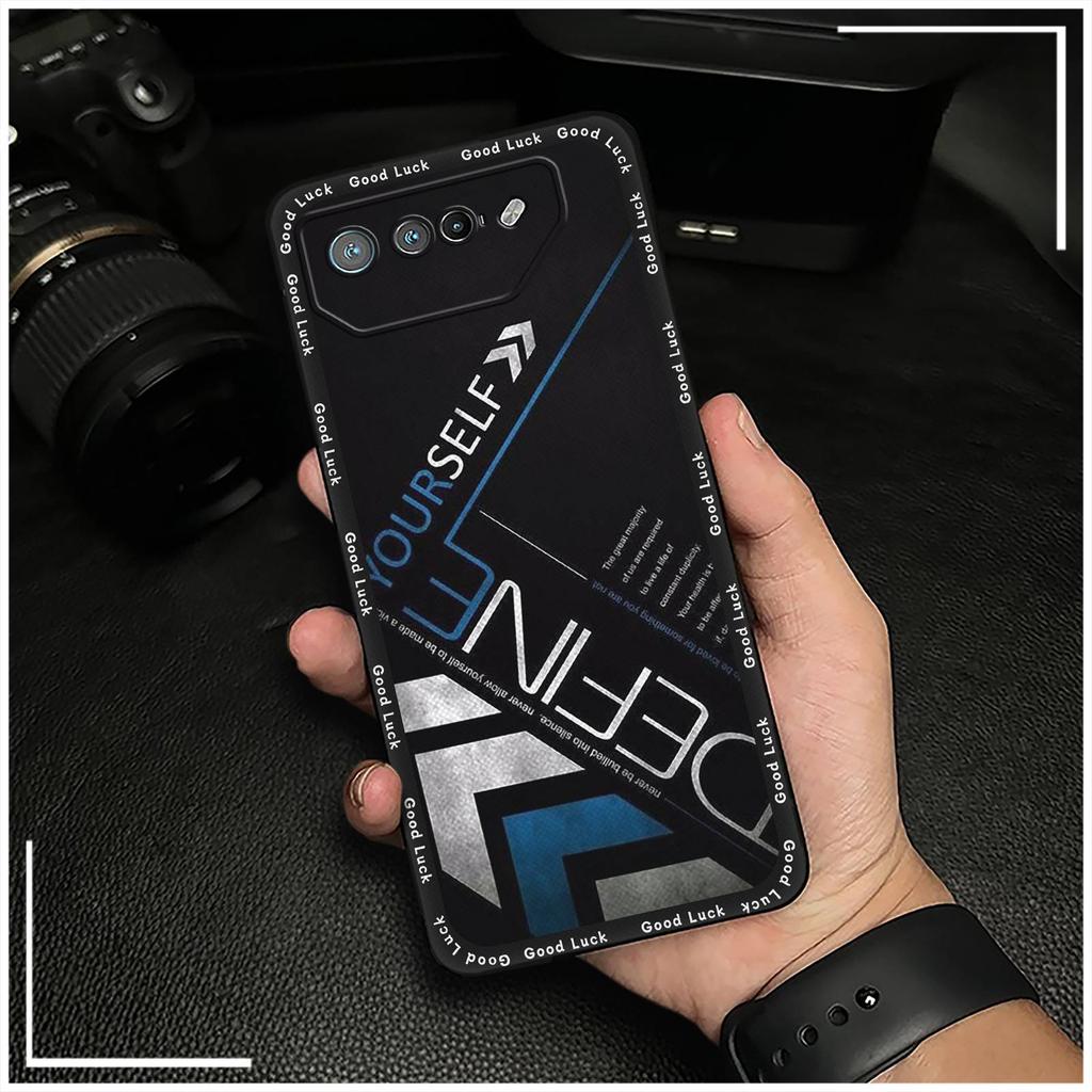 Kryt Full wrap Soft case pro Asus ROG Phone7 Protiprachový Protinárazový Vodotěsný Odolný proti nečistotám Graffiti TPU Roztomilý
