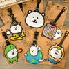 Nagano Cute Bear Cartoon Anime Luggage Tag