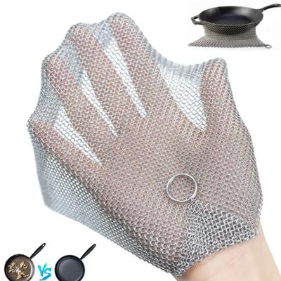 316 Gusseisenreiniger Küchenreiniger Töpfe Pfannen Edelstahl Waschzubehör Mikrowellen-Reinigungswerkzeuge Haushaltswaren