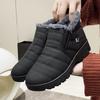 Fashion Padded Women's Snow Boots Winter 2024 Shoes for Woman Elegant With Low Heels On Promotion New In Anti Slip Gyaru Spring Autumn