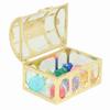 10PCS Diamonds Diving Toy Acrylic Golden Box Colorful Underwater Gem Pool Toys for Boys and Girls