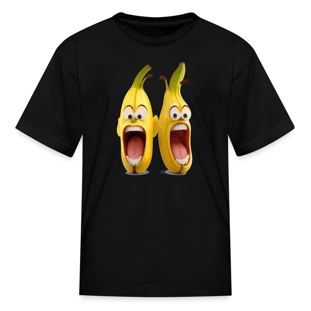 

Детская футболка Кричащие бананы с лицами L