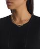 Calvin Klein Authentic Playful Organic Shape Gold Necklace 35000354 Stainless Steel Women's