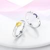 Original 925 Silver Ring For Woman Star Sun Butterfly Zircon For Engagement Weddling Party Fashion Jewelry