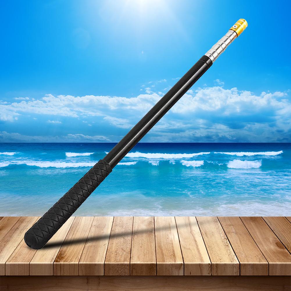 1.5M Retractable Fishing Landing Net Rod Stainless Steel Landing Net Pole Fishing Accessories for Freshwater and Saltwater