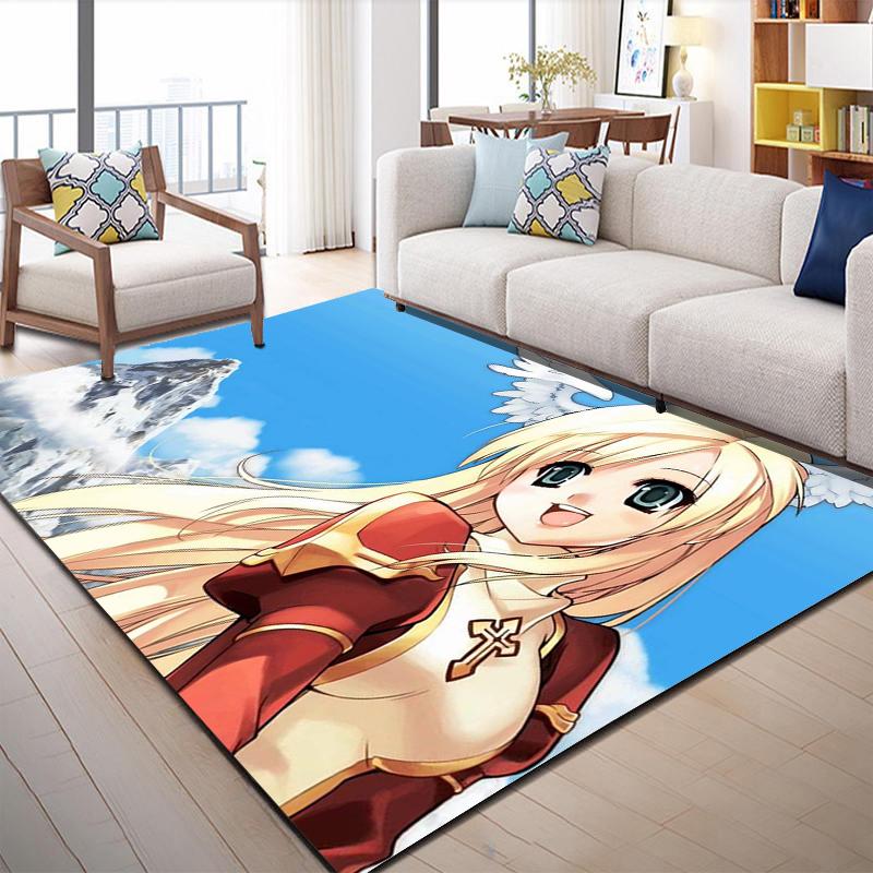 Games Ragnarok Online Carpet Kitchen MatEntrance Doormat Bedroom Floor Decoration Living Room Carpet Bathroom Anti-slip rugs