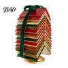 Literary Christmas Table Centerpiece Stacked Book Tree Tabletop Decor, Resin Page Ornament for Home Intellectual Decorations Office Desk, Rustic