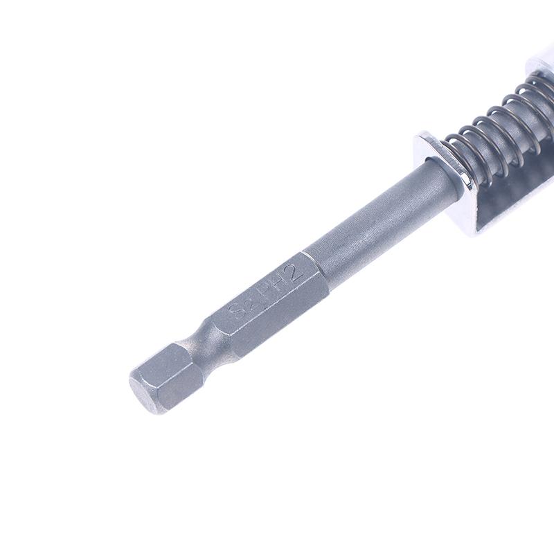 Spring-Loaded Screw Holder Bit Wear Resist Anti-Drop Screwdriver Bit Universal Screw Retaining Tool For Electricians Mechanics