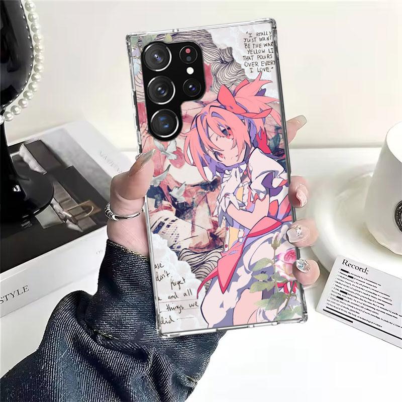 Madoka Magica Anime Soft Phone Case For Samsung Galaxy S22 S23 S24 S25 Edge S26 Ultra S20 FE S21 Plus + Fundas Coque Galaxy S20