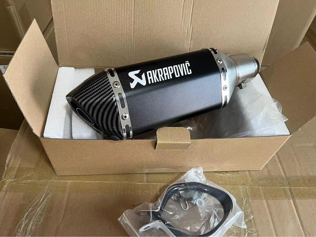 Motorcycle Scorpion Compact Hexagonal Carbon Fiber Exhaust for Ninja Sports Models