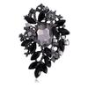 1Pcs Unisex Rhinestone Pins Luxury Large Crystal Glass Pendant Brooches For Women Banquet Party Backpack Gifts Jewelry Accessory
