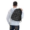 Dog Print Knapsack Dachshund Paws Plus Bones Kawaii Knapsacks Men Workout Spacious High Learner Bags High Quality Rucksack