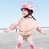 Child protective equipment helmet elbow knee pads for girls aged 3 4 5 6 7 8 9 10 11 12 year boy Suitable for roller skating and skiing