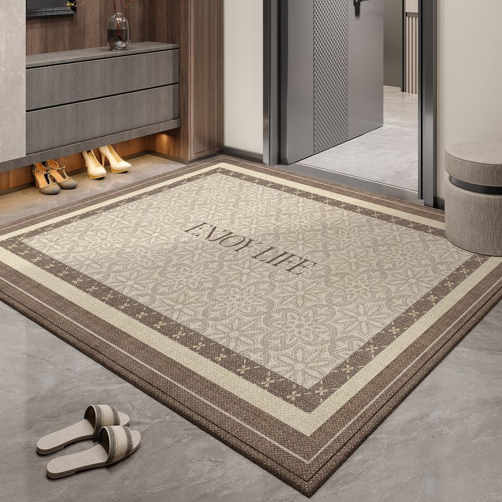 Door Floor Mat, Dirt-Resistant And Easy To Take Care Of, Non-Slip Entrance Door Floor Mat, Advanced Sense Of Door Carpet Dust Removal Door Mat