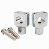 1 Pair Universal Handlebar Riser Kit Mounting Clip Aluminum for Harley Honda Kawasaki Suzuki Yamaha Motorcycle 22mm 25mm Handleb