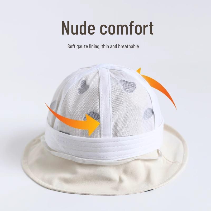 Infant Fisherman Sun Hat - Cute Spring & Autumn Bucket Hat for Boys & Girls