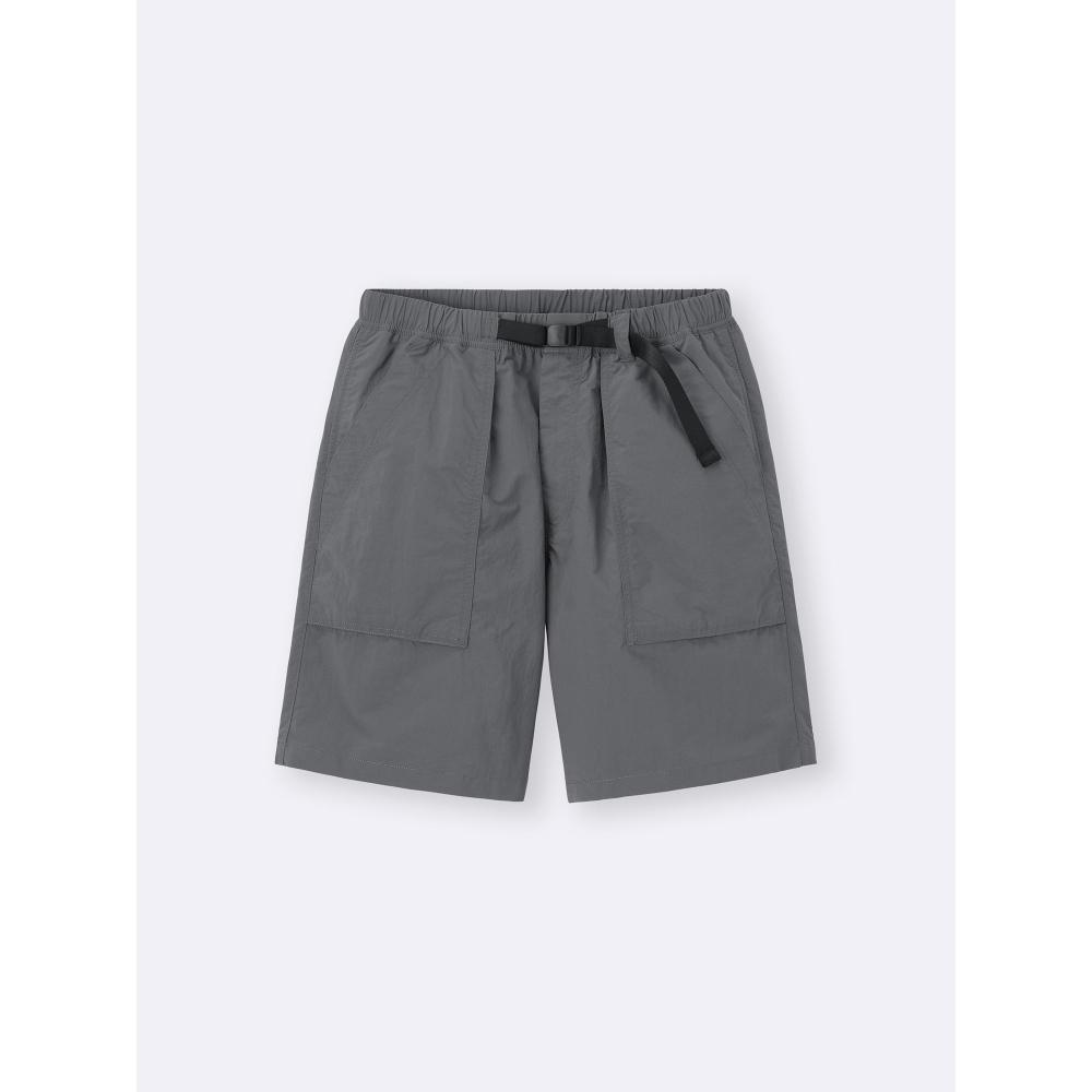 GU by Uniqlo Pantaloncini in Nylon con Tasche Multiple