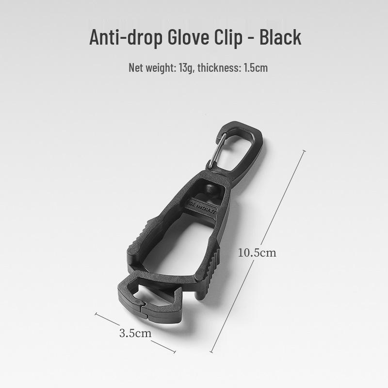 ISE MOUNT Outdoor Glove Clip - Multi-Purpose Portable Safety Hook Single