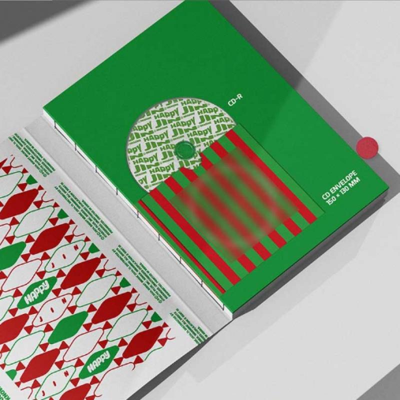 Jin   Happy Solo Album  3 Types Set 