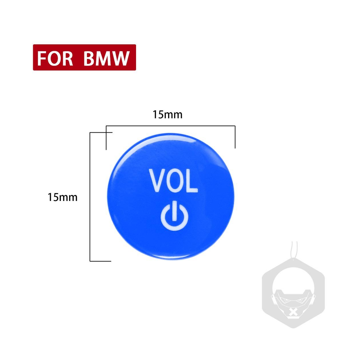 

For BMW X5 X6 X7 2 3 4 8 series G42 G43 F95 F96 G20 G21 G92 G93 G80 G82 G22 G23 Car Radio VOL Button Replacement Volume Knob синий