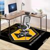 1pc Football Team Design Area Rug - Non-Slip, Soft & Cozy Floor Mat for Living Room, Bedroom, Office - Indoor/Outdoor Decorative Carpet