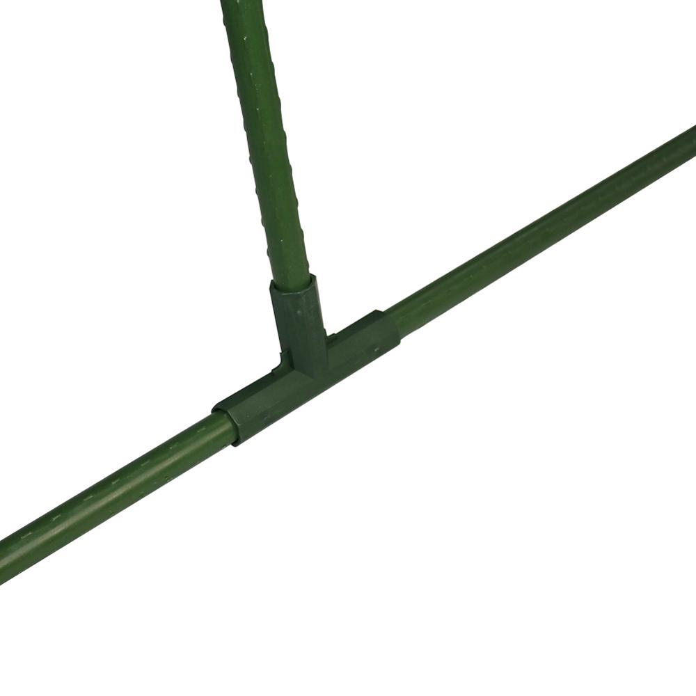 3/4/5-way Plant Stakes Edging Corner Connectors Plant climbing support rod Awning Pole Pipe joint Inner diameter 16mm 5 Pcs