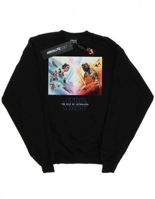 Mens Star Wars The Rise Of Skywalker Battle Poster Sweatshirt