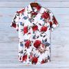 Hawaiian Men'S Short-Sleeved Beach Shirt 3D Printed Short-Sleeved Casual Shirt