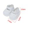 Niannyyhouse 20cm Plush Toy with Leather Shoes and Lace Shoes, Shoe Length: Approx. 5.5cm, Dress-Up, Cotton Doll, Doll Accessories (a1)