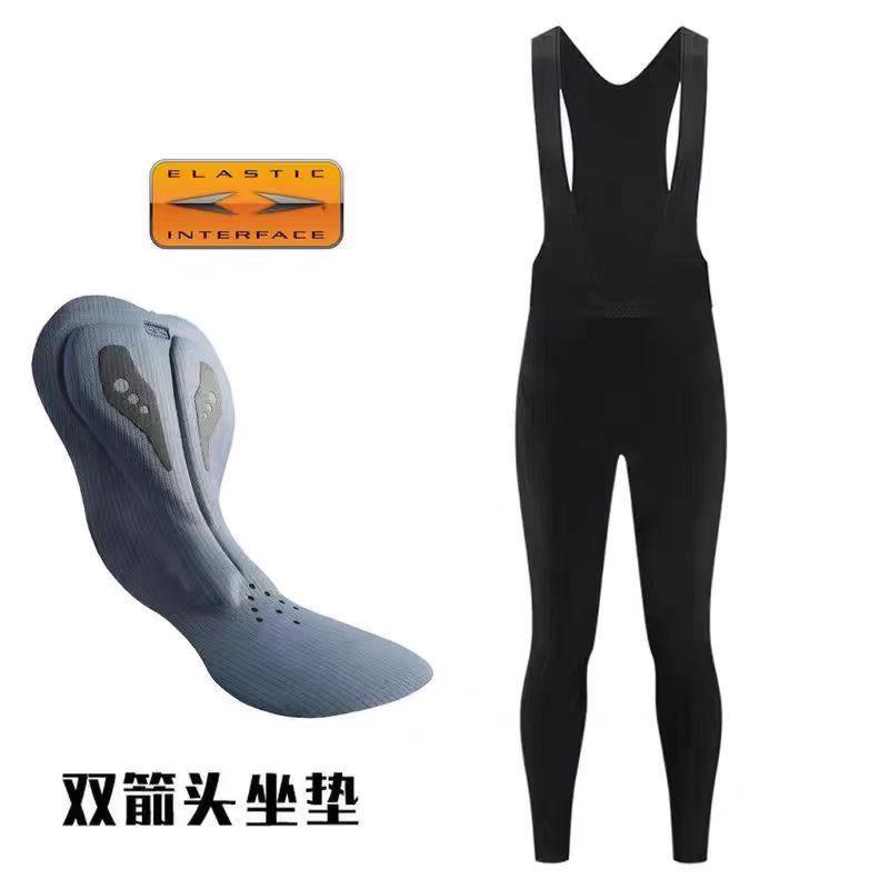 Mens Cycling Bib Shorts Pants Set Breathable Riding Gear Road Bike Outdoor Sports